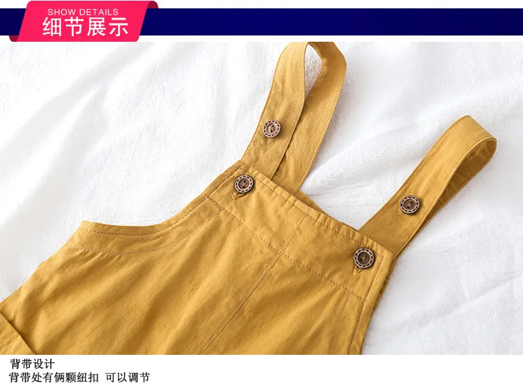 Summer New Style Suspender Shorts Can Open Files Pure Cotton Shorts Korean-style Fashion-Style Casual Onesie