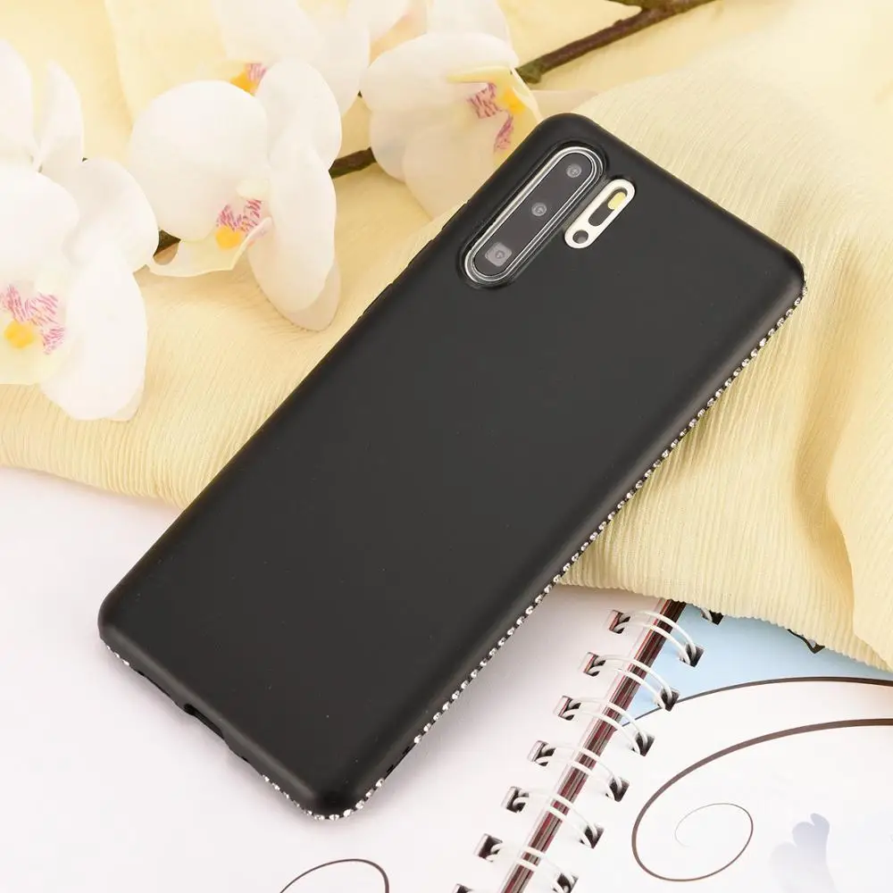 Ярких цветов со стразами силиконовый чехол из ТПУ для HUAWEI P20 20pro 20lite P30 30PRO 30lite Mate20 20pro 20lite Nova3 3i V20 чехол для телефона