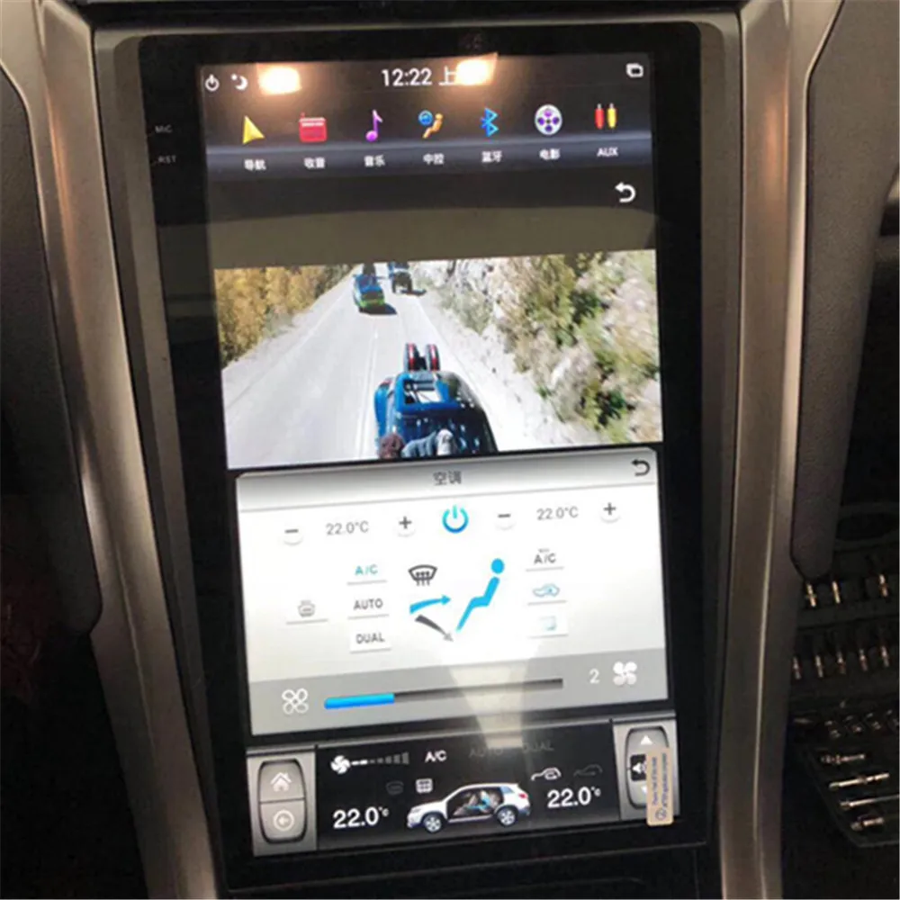 Tesla стиль 12," для Ford Mondeo Автомобильный Радио автомобильный мультимедийный плеер gps система аудио Bluetooth радио wifi 4G Вертикальная стерео ips