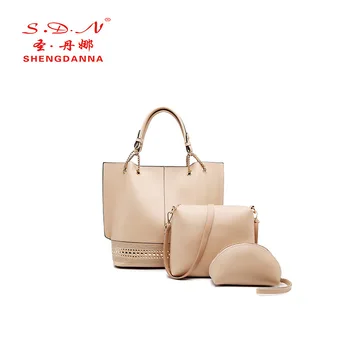

Bags Fashion Bag Female 2020 New Style Bag Shoulder Bag Mother Bag Three-Piece Set