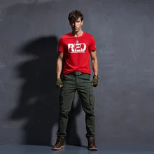 new man outdoor Cargo Pants Men overalls casual elastic Tactical pants Cotton trousers slim Casual pants male FSN-680