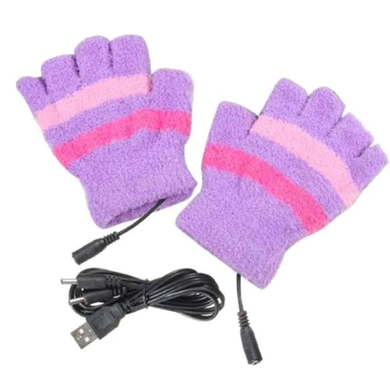 1 пара USB с подогревом перчатки электрические теплые перчатки грелка для рук YA88