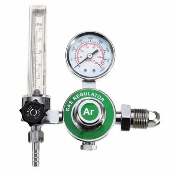 

Argon CO2 Gas Mig Tig Flow Meter Welding Weld Regulator Gauge For Welder CGA580 Fits
