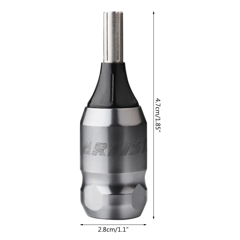 Aluminum Alloy Tattoo Cartridge Grips Professional Adjustable Twist Handle Tube 27RC cartridge grips