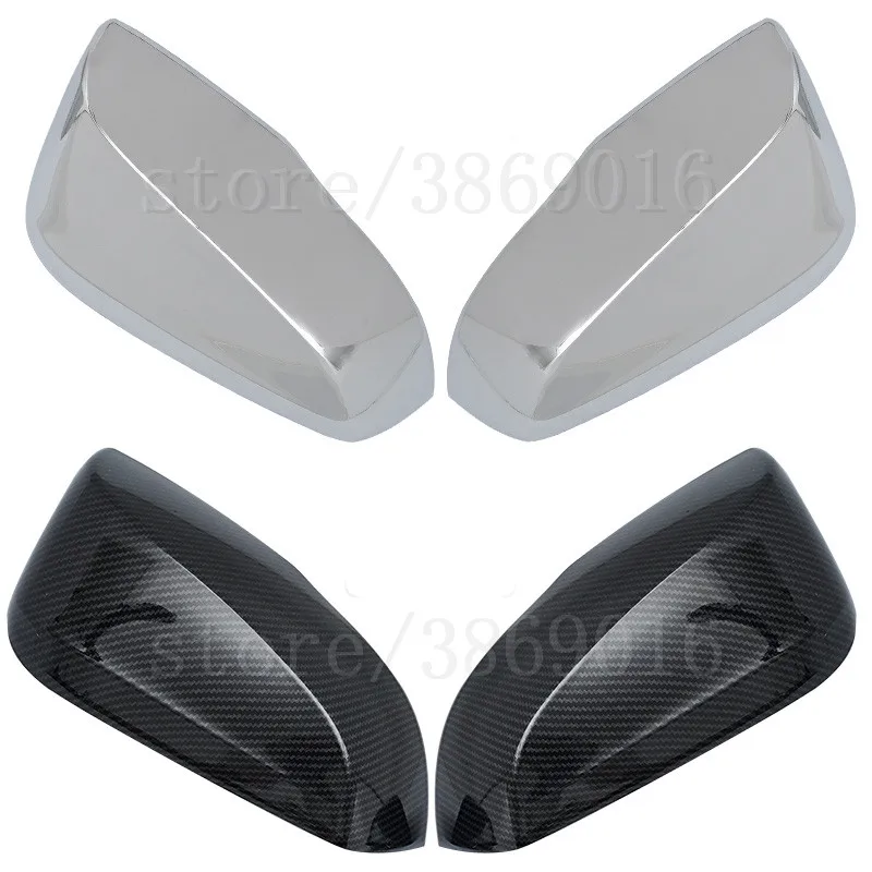 ABS Chrome Rear Side View Rearview Mirror Trim Cover For Toyota RAV4 AX50