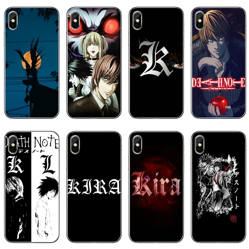 Прозрачный чехол для телефона с рисунком из аниме тетрадь смерти Ryuk kiras Xiaomi Redmi S2 7