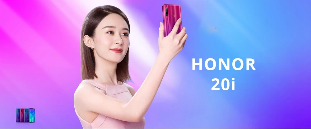 Мобильный телефон Honor 20i, 6,21 дюймов, 6 ГБ ОЗУ, 64 Гб ПЗУ, Восьмиядерный процессор Kirin 710, Восьмиядерный процессор, 32 Мп+ 24 МП, камеры AI, Android 9,0, сотовый телефон