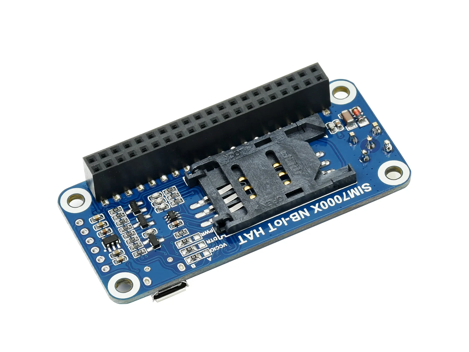 󽺺 , GNSS, ۷ι   SIM7000G NB-IoT / Cat-M / EDGE / GPRS HAT