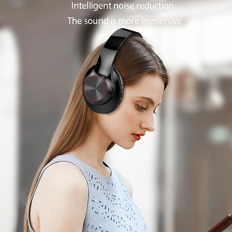 Wireless Binaural Bluetooth Headset Headset Gaming Computer Running Sports Music Headset