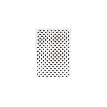 

Plastic Embossing Folder For Scrapbook DIY Album Card Tool Plastic Template Stamping Round Dot Pattern