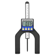 Jauge de profondeur numérique LCD, pied à coulisse magnétique, règle de Vernier pour le travail du bois, outils de mesure 0 80mm
