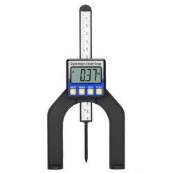 Jauge de profondeur numérique LCD, pied à coulisse magnétique, règle de Vernier pour le travail du bois, outils de mesure 0 80mm 