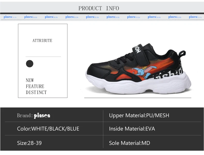 PINSEN Shoes Boys Sneakers Kids Shoes Breathable Sport Shoes Child Leisure Casual Running Children Shoes Chaussure Enfant