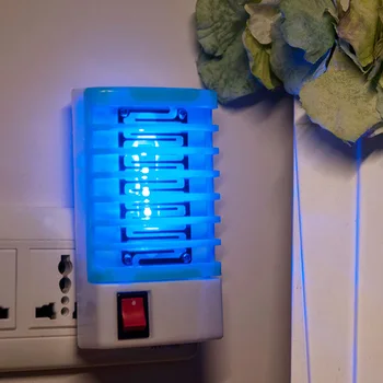 

Mini Plug-in Mosquito Trap Light Electric Insect Repellent Non-Toxic LED Mosquito Killer Night Lamp