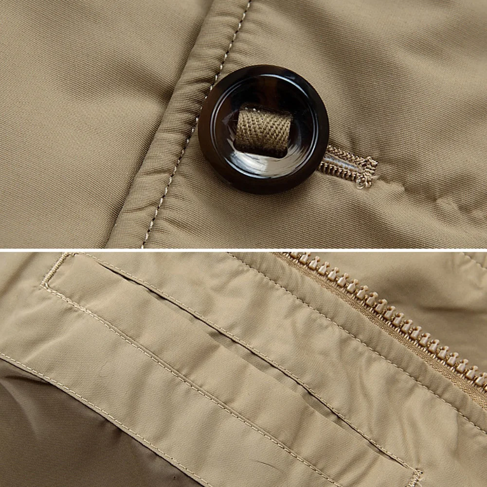 Для мужчин; Chaqueta de Parker Chaqueta con capucha para hombre Chaqueta de Abrigo Parker con cremalle