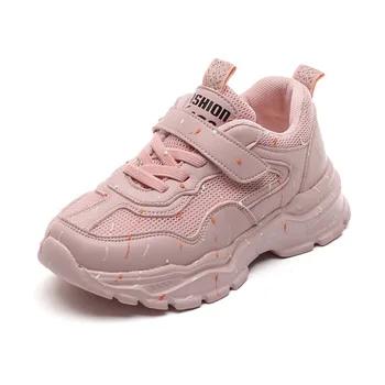 

Fashion Kids Sneakers For Girl Boy Korean Style Children Sport Shoes Breathable Mesh Casual Kids Running Shoe Footwear