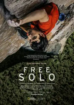 

Free Solo Alex Honnold Solo Climb Motivational Movie Wall Sticker Silk Poster Art Light Canvas Home Decoration