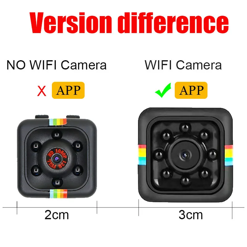 Caméra d'action corporelle de Police Portable 1080P HD CS02 IP67, Mini  caméscope de sport DV étanche WiFi avec Vision nocturne - AliExpress