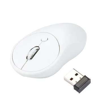 

New style Mouse 2.4GHz Silent design Wireless Optical Mouse/Mice + USB 2.0 Receiver for Laptop myszka bezprzewodowa#30