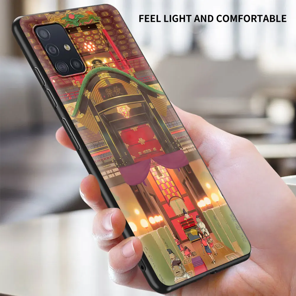 Japan Anime chihiro Spirited Away Silicon Phone Case for Samsung Galaxy A51 A71 A21S A12 A11 A31 A52 A41 A32 5G A72 A02S Cover Japan Anime chihiro Spirited Away Silicon Phone Case for Samsung Galaxy A51 A71 A21S A12 A11 A31 A52 A41 A32 5G A72 A02S Cover