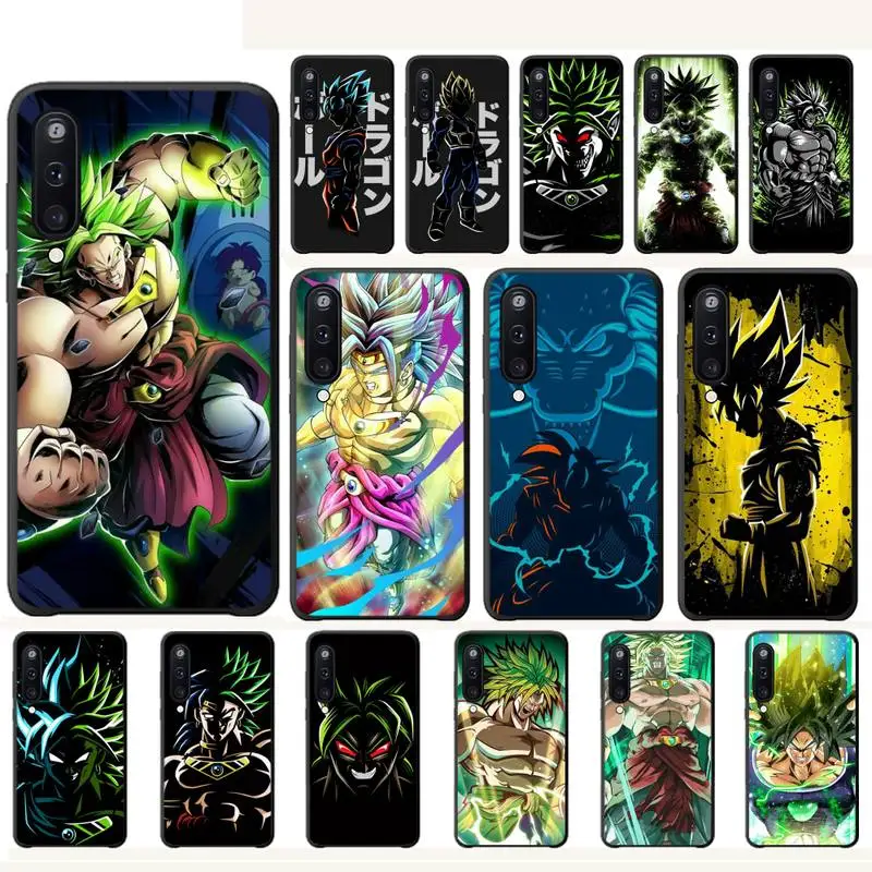 Dragon ball фильма broly класса люкс чехол для телефона funda Samsung galaxy A10 A20 A50 A51 A70 A71 A40 A30 A30S A80