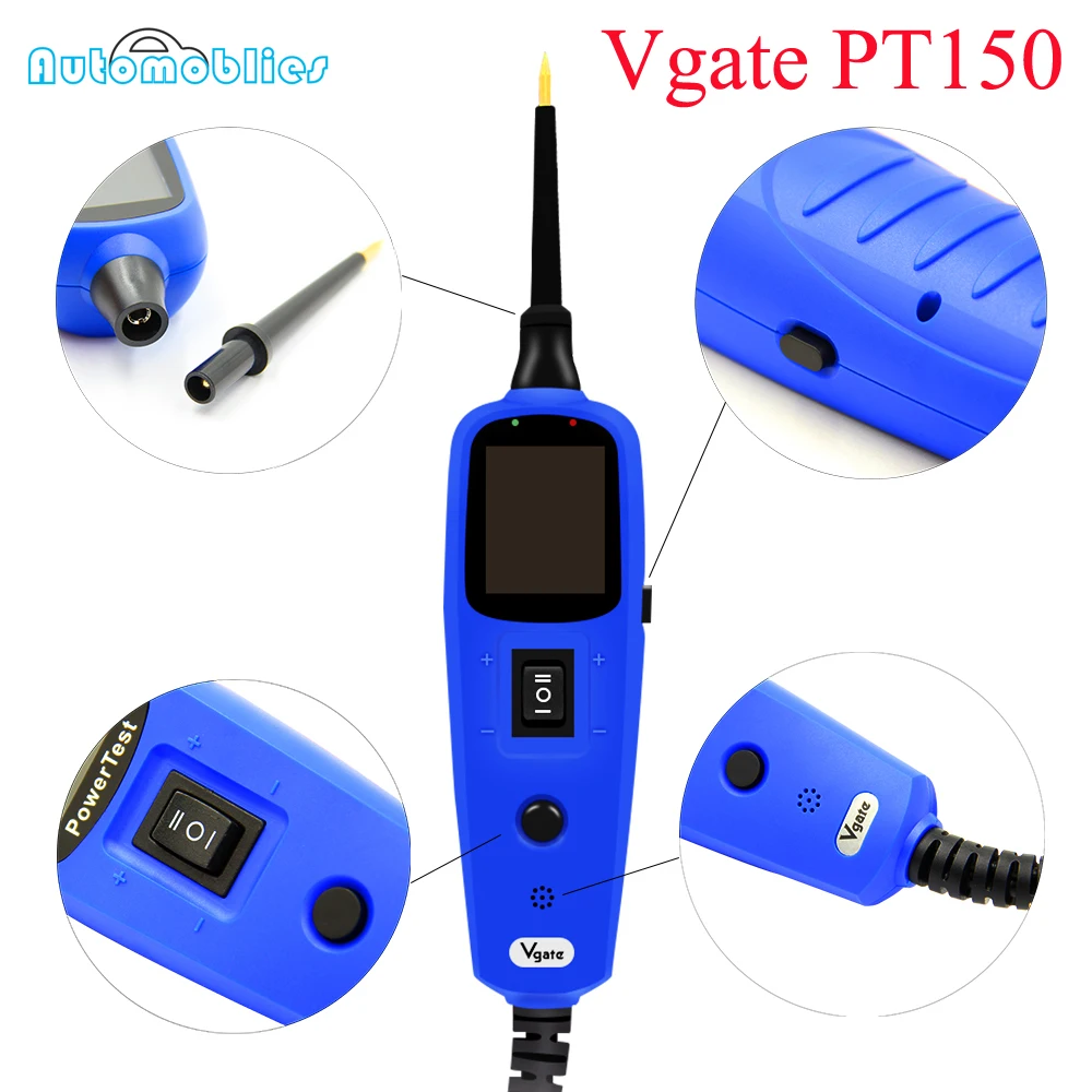 Датчик мощности для автомобиля электрическая цепь Autek YD208 Vgate Pt150 тестер