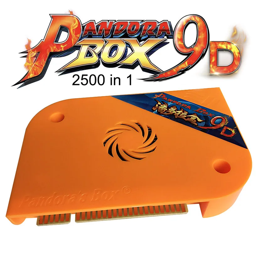 Новая коробка Jamma Pandora 9D 2500 в 1 (10 из 3D) поддержка 4 игроков аркадная версия