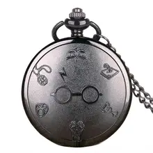 Мужские кварцевые карманные часы стеклянный шар узор эксклюзивный кулон на цепочке цифровые цифры часы с брелок цепи Подарки