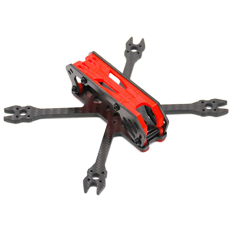TCMMRC комплект рамы FPV, гаечный ключ из углеродного волокна 140, 140 мм, 3 дюйма, 3 мм, рукоятка с 3d-печатью деталей для гоночного дрона RC FPV