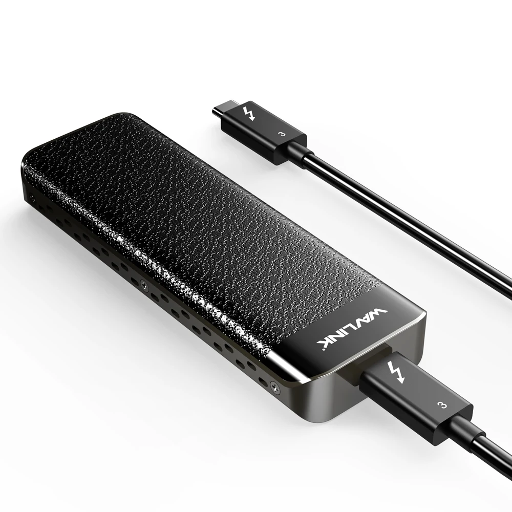 Wavlink USB C Thunderbolt 3 NVME внешний SSD корпус алюминиевый type-C NVMe разъем отличное рассеивание Intel Сертифицированный