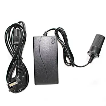 

220V Turn 12V Car Cigarette Lighter Head Socket Household Power Converter Car Vacuum Cleaner Refrigerator Adapter