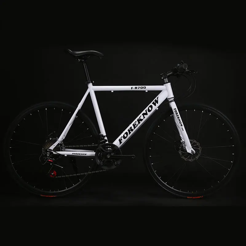 Sports Cycling Bicycle Road Bike 30 Knife 21 Speed Riding Light Adult Double Disc Brakes Solid Tire Students Sports Cycling Bicycle Road Bike 30 Knife 21 Speed Riding Light Adult Double Disc Brakes Solid Tire Students