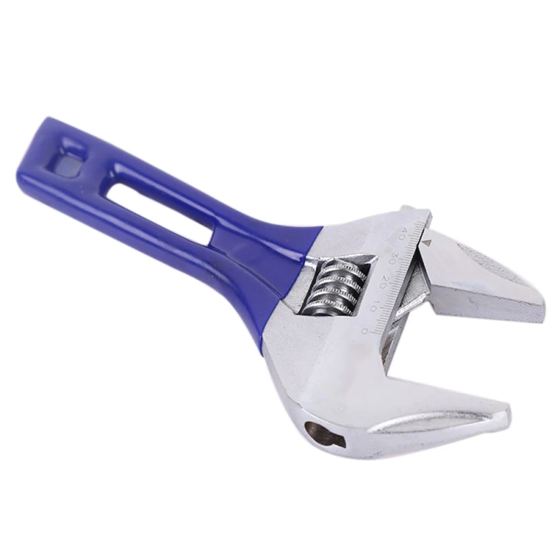 

New Lightweight Type Short Handle Spanner Large Opening Multi-function Spanner Hand Tools Blue