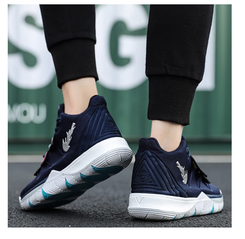 Новинка; уличная Мужская баскетбольная обувь; zapatillas hombre Deportiva; высокая дышащая нескользящая обувь; мужские Ботильоны; тренировочная обувь