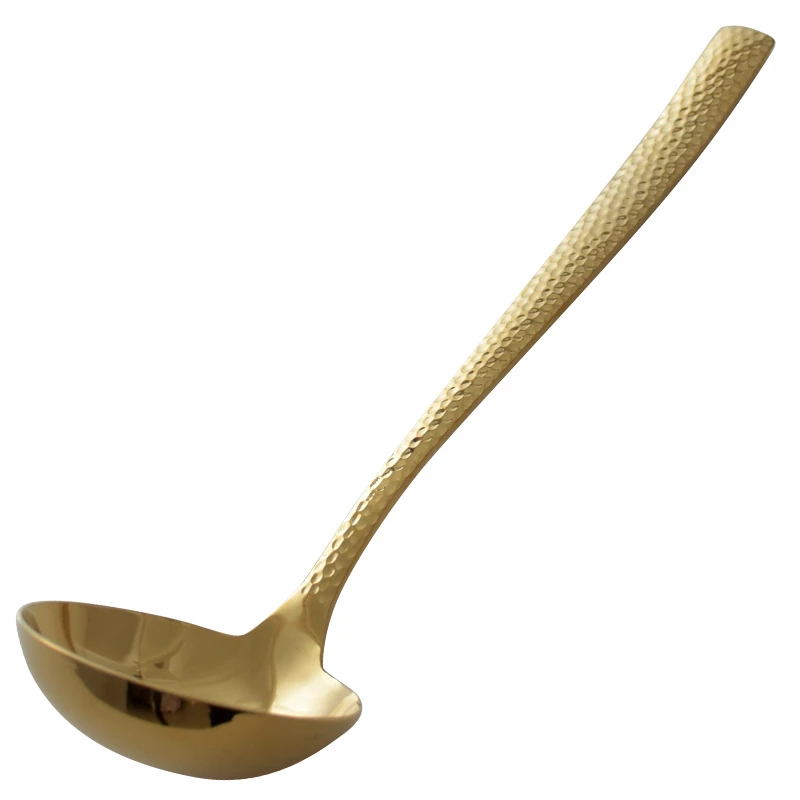 Thickened Stainless Steel Soup Shell, Hot Pot Colander Household Long ...