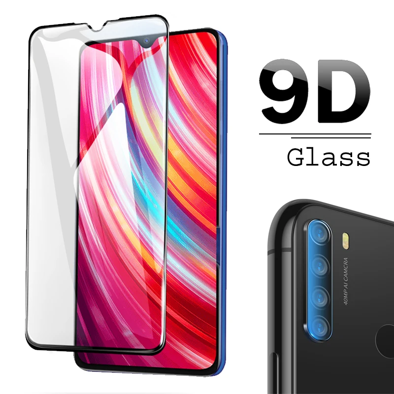 

For Xiaomi Redmi Note 8 Pro 8T Tempered Glass & 2pcs Rear Camera Lens film Protector For Redmi note 8 T Front Screen Protector