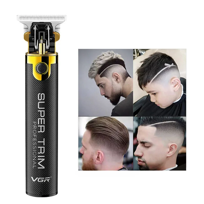 Buen trato Cortadora de pelo inalámbrica recargable para hombre, cortadora de pelo eléctrica con batería de iones de litio para peluquero BEpQMMqKm