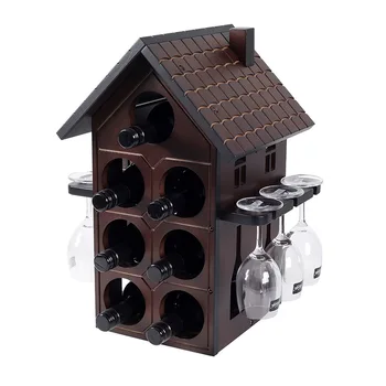 

Wine Nordic creative simple wooden decorator marchiza house hanging in the title of the trophy fashion personality