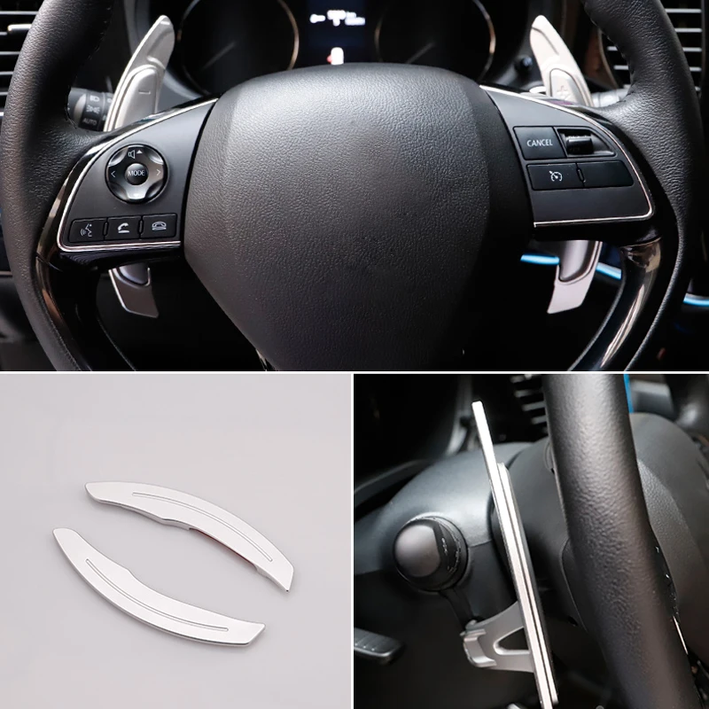 Для Mitsubishi Eclipse Cross автомобильный Стайлинг рулевое колесо DSG Paddle Shifter расширения 2 шт. авто аксессуары