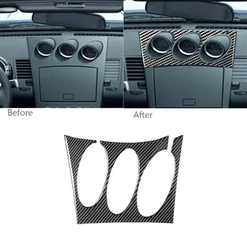 

For Nissan 350z 2003-2009 Volt Meter Display Cover Oil Pressure Black 1pc New