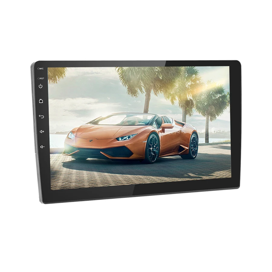 Android 8,1 10," 1080 P сенсорный экран 1 Гб+ 16 ГБ Автомобильный стерео радио gps Wifi BT DAB Mirror Link OBD Универсальный Одиночный Din регулируемый