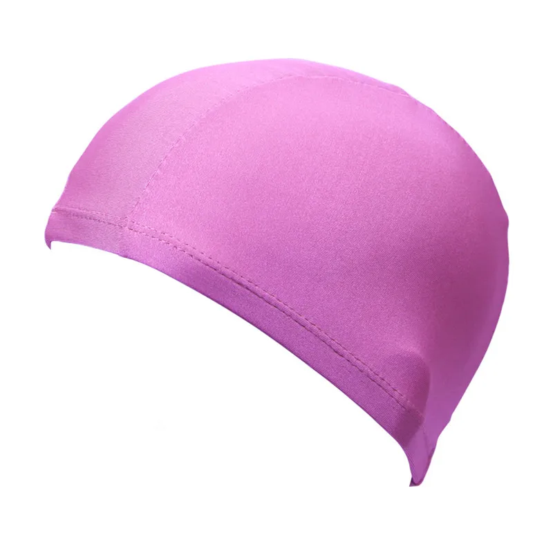 Плавающий ming cap s высокоэластичный прочный женский Мужская однотонная шапочки для купания защита ушей длинные волосы спортивная шапочка для плавания шапка для бассейна