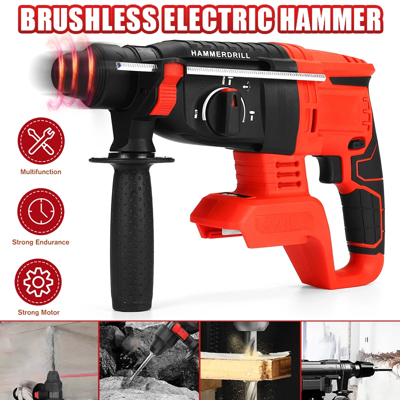 マキタバッテリー電動ドライバー 解体ハンマー インパクトドリル コンクリートセット 電動工具 21v Electric Hammers Aliexpress