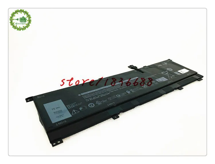 Замена батареи для ноутбука GYIYGY 8N0T7 11 4 в 75 Втч Dell XPS15 9575 серии 8NOT7 | Компьютеры и