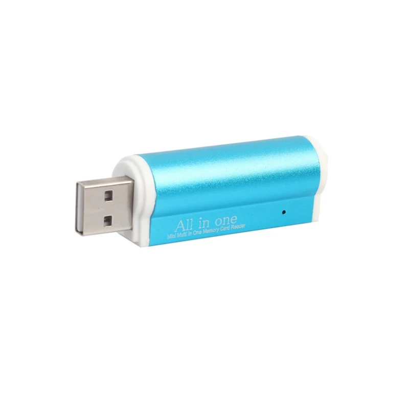USB 2,0 все в 1 мульти устройство чтения карт памяти TF/микро SD/MMC карты памяти SDHC M2 Memory Stick MS Duo RS-MMC