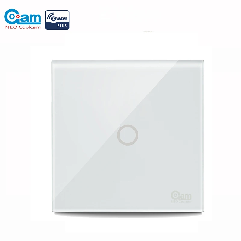 NEO COOLCAM Z-wave plus 1CH EU Wall Light Switch Home Automation ZWave Wireless Smart Remote Control Light Switch