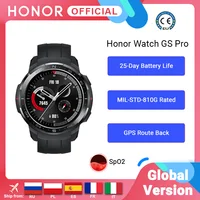 Global Version Honor Watch GS Pro Smart Watch SpO2 Smartwatch Heart Rate Monitoring Bluetooth Call  5ATM  Sports Watch for Men 1