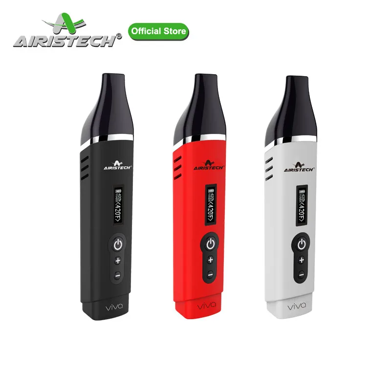 AIRISTECH airis Herbva Viva испаритель с сухой травой Портативный Vape ручка Oled дисплей 2200 мАч