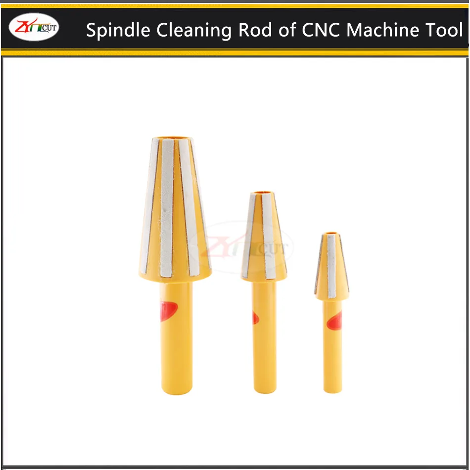 BT30 BT40 BT50 HSK50A HSK63A test bar CNC machine spindle test rods for 7:24 taper Measuring length: 300mm