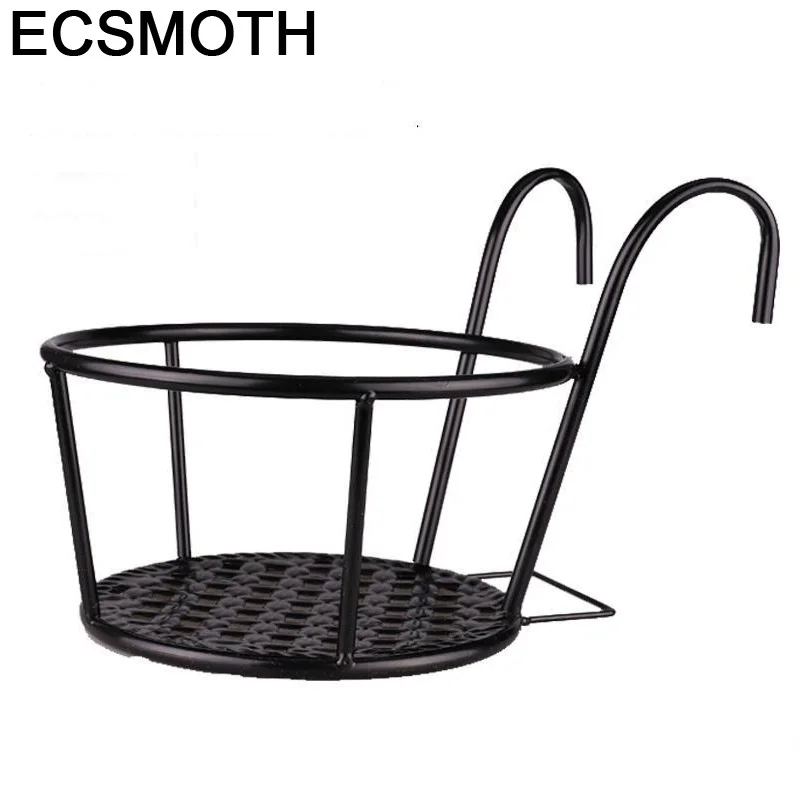 Mensole Per Fiori Support Plante Shelves Balkon Outdoor Decoration Varanda Plant Stand Balcon Balcony Shelf Flower Iron - Цена: 